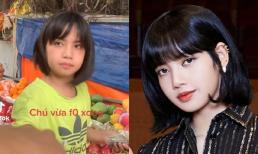 Bé gái bán hoa quả dễ thương khiến người đi đường chú ý, dân mạng ví là 'tiểu Lisa Việt Nam'