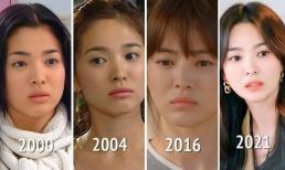 Hành trình hơn 20 năm biến đổi nhan sắc của Song Hye Kyo, đâu mới là thời kỳ đỉnh cao?