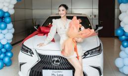 Á hậu Kiều Loan tậu xế hộp sang xịn đón Tết Nguyên đán 2022