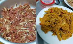 Tết thịt lợn nhiều, hãy thử làm món này cho ông xã nhậu: Thịt mềm chua ngon, bì giòn sần sật khó cưỡng 