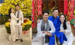 Linh Rin dự tiệc cuối năm trong lâu đài của gia đình bạn trai, chụp ảnh thân thiết bên tỷ phú Johnathan Hạnh Nguyễn