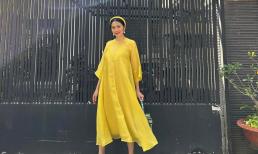 Tăng Thanh Hà qua nhà mẹ ruột ngày cuối năm, nhan sắc 'bà mẹ ba con' cực xinh'