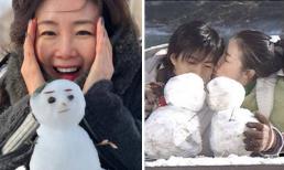 'Người đẹp khóc' Choi Ji Woo gây sốt khi tái hiện lại hình ảnh siêu ngọt trong 'Bản tình ca mùa đông' 