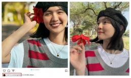 Hải Tú lại đăng ảnh xinh đẹp với visual cực chất, Sơn Tùng phản ứng ngay và luôn