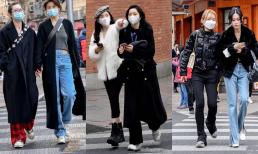 Trang phục thời thượng đầu xuân, bắt đầu là một cái 'quần tây cạp cao', vừa thời trang, vừa cao ráo vừa cá tính