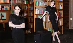 Hương Giang khoe nhan sắc xinh đẹp có thừa, diện style 'Chủ tịch' nghiêm túc và quyền lực hết cỡ