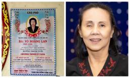 Thông tin tang lễ nghệ sĩ Hoàng Lan: Không nhận phúng điếu, lễ an táng làm sớm hơn bình thường