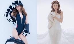 Sĩ Thanh gợi cảm, sexy trong bộ ảnh xông đất showbiz đầu năm