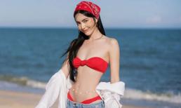 Mai Davika 'đốt mắt' người nhìn với bộ bikini nhỏ xíu dịp đầu năm