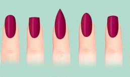 Tiết lộ tính cách của bạn từ hình dạng móng tay!