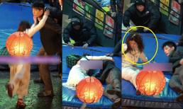 Angelababy nhận gạch đá tới tấp vì đóng cảnh rơi xuống tấm đệm cũng dùng thế thân, dân mạng 'gọi hồn' Triệu Lệ Dĩnh 