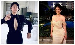 Kim Thư hiếm hoi khoe ảnh hở bạo, đôi gò bồng đảo khiến ai cũng choáng