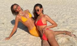 Võ Hoàng Yến đọ độ nóng bỏng với Mâu Thủy khi diện bikini