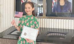 Sau 7 năm sang Mỹ định cư, Kim Hiền vui mừng thông báo đã thi được quốc tịch 