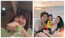 Hoà Minzy trổ tài trình diễn ảo thuật siêu độc lạ nhưng sao mặt ông xã thiếu gia lại đơ ra?