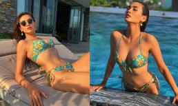 Diện bikini, Võ Hoàng Yến cực gợi cảm với vòng một căng đầy dù đã 3 lần 'thu nhỏ'