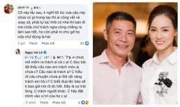 Vợ nghệ sĩ  Công Lý bị chỉ trích khi kể về việc bị bạn bè từ chối cho vay tiền chữa bệnh trong lúc chồng nằm viện