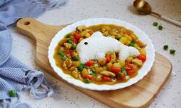 Phiên bản 'lười biếng' của cơm gà khoai tây cà ri, sẵn sàng trong 10 phút, đơn giản và ngon miệng