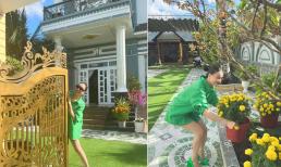 Trà Ngọc Hằng khoe cơ ngơi 'khủng' ở quê