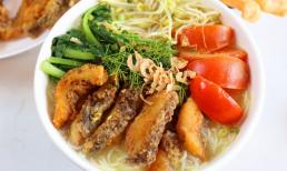 Bún cá làm theo cách này thơm ngon đến miếng cuối cùng với phần nước dùng ngọt thanh, cá giòn rụm 