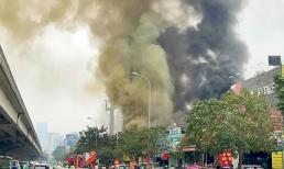 Hà Nội: Cháy lớn kèm theo nhiều tiếng nổ ở cửa hàng ăn uống trưa ngày rằm tháng Giêng