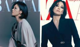 Song Hye Kyo xuống tóc, xuất hiện ma mị sau thông tin Hyun Bin lên xe hoa với Son Ye Jin 