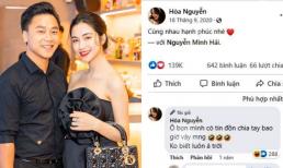 Cách phản ứng hoàn toàn trái ngược của Hòa Minzy trong 2 lần vướng tin đồn chia tay thiếu gia Minh Hải 