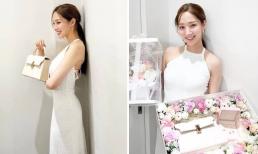 Ngó xuống vòng eo siêu nhỏ của Park Min Young đã thấy choáng, nhìn lại gương mặt còn thấy choáng hơn