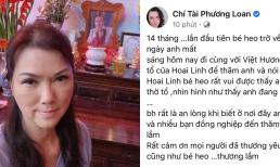 Phương Loan đến thăm bàn thờ Chí Tài ở nhà thờ Tổ của Hoài Linh, xúc động bởi tình cảm mọi người dành cho cố nghệ sĩ