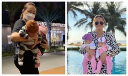 Diễm Châu tung vũ điệu ru con mà ai cũng cười bò nhưng spotlight là cặp song sinh như búp bê