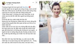 Hoàng Oanh nói lên nỗi lòng của Hòa Minzy: 'Đừng tấn công những người khác liên quan sẽ làm em khó xử và thêm mệt mỏi'