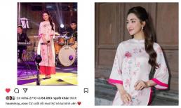 Hậu lùm xùm đổ vỡ tình cảm, Hòa Minzy khoe nhan sắc rạng rỡ và tự an ủi bản thân một câu nghe nhói lòng