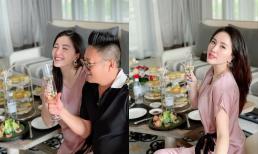 Lâu lắm mới thấy Bảo Thy khoe ảnh cực tình tứ bên ông xã đại gia, nhan sắc trẻ trung gây sốt 