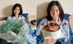 Á hậu Kiều Loan bật khóc khi đón sinh nhật trên giường bệnh