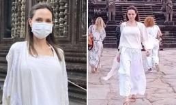 Angelina Jolie bất ngờ xuất hiện ở Campuchia, loạt ảnh chưa chỉnh sửa bóc trần sắc vóc thật 