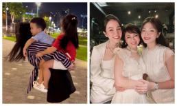 Diệp Lâm Anh được nhân vật này 'cưng' hết mực dù sắp ly hôn, chỉ một hình ảnh gây xúc động vì 'gánh cả thế giới vì con'