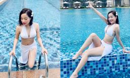 Minh Hương 'Vàng Anh' khoe eo thon, dáng đẹp sau khi khỏi Covid-19