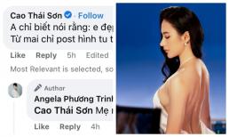 Chưa về chung một nhà, Cao Thái Sơn đã chứng tỏ uy quyền với Angela Phương Trinh khi nhắc nhở chi tiết này