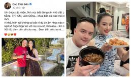 Cao Thái Sơn buôn đất hứa mang tiền về cho vợ, phủ nhận chuyện tình với Angela Phương Trinh là PR