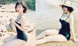 Diễn viên Thanh Hương tung ảnh diện bikini, vòng một như muốn tràn ra ngoài gây chú ý