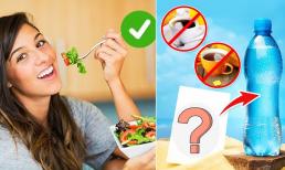 Chính xác nên uống bao nhiêu nước lọc để có làn da căng bóng, mịn màng, không bị sần 'vỏ cam', đây là lời khuyên từ chuyên gia 