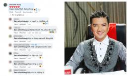 Đàm Vĩnh Hưng bẽ bàng với cộng đồng mạng vì chúc mừng sinh nhật ông chủ Facebook