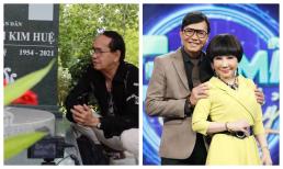 Thăm mộ NSƯT Thanh Kim Huệ, NSƯT Thanh Điền xúc động: 'Mỗi đêm nhớ em, anh thường bật những bài em hát lên để nghe'