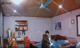 Đi làm từ sớm, mẹ bật khóc khi thấy hành động của con trai nhỏ qua camera