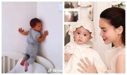 Lisa liên tục bị mẹ Hà Hồ nhắc nhở vì thích leo trèo nhưng lại ghi điểm vì sự lém lỉnh khi chơi với ông nội