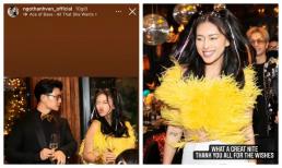 Ngô Thanh Vân như trở về thời thiếu nữ trong tiệc sinh nhật cùng Huy Trần, yêu đúng người thì cô gái nào cũng lột xác!