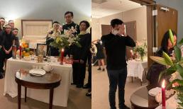 Dương Khắc Linh và mẹ về Mỹ tiễn đưa người thân qua đời, nam nhạc sĩ lộ gương mặt buồn bã trong tang lễ