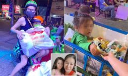 Còn nhỏ, con gái Trang Trần đã biết làm từ thiện từ tiền lì xì