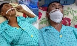 Hình ảnh diễn viên hài Bắc Hải trên giường bệnh, lộ dáng vẻ gầy gò và mệt mỏi sau gần 1 tuần nằm viện