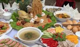 Mâm cơm quá đỉnh của các chú bộ đội khiến nhiều chị em tự nhận còn không bằng một phần